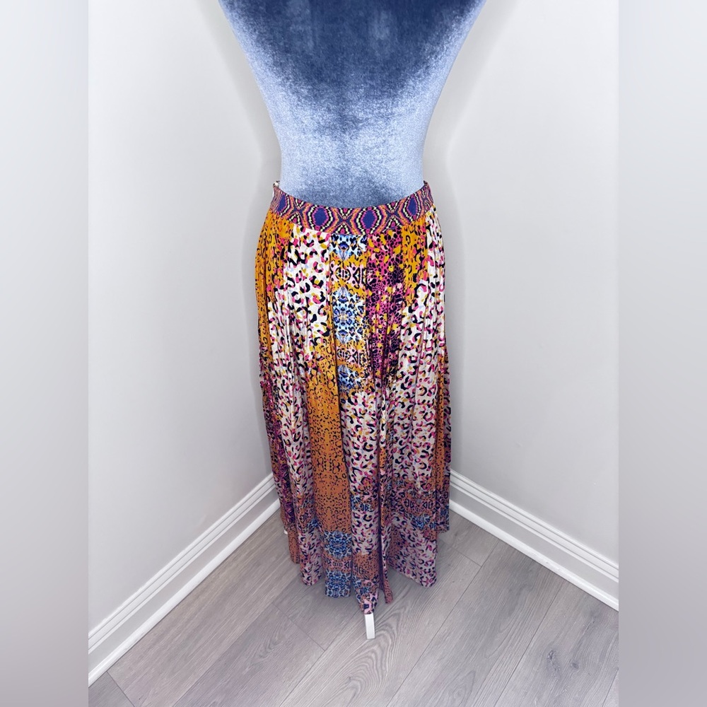 Anthropologie Bhanuni By Jyoti Colorful Women's Maxi Skirt Size 4. - Picture 4 of 11